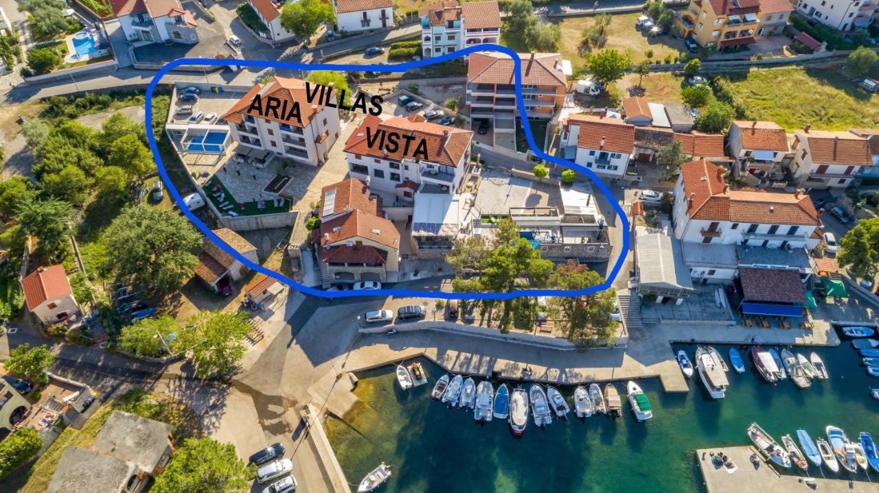 Villa Aria 1 Малинска Экстерьер фото